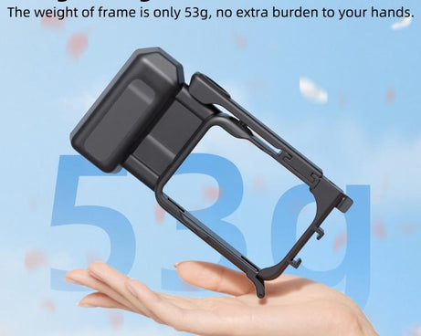 For Insta360 GO Ultra Sunnylife Street Photography Handle Ergonomic Hand Grip Quick Release Shutter Handle, For Insta360 GO Ultra (Black), For Insta360 GO Ultra (White)