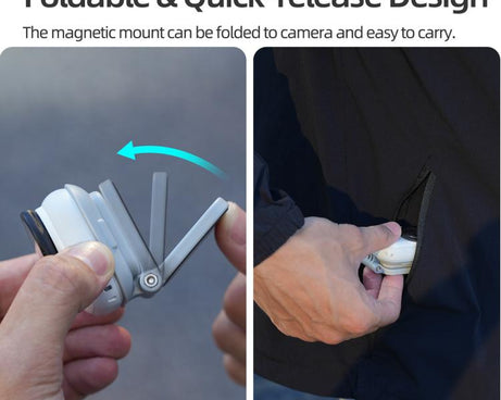 For Insta360 GO Ultra Magnetic Desktop Mount Bracket Base