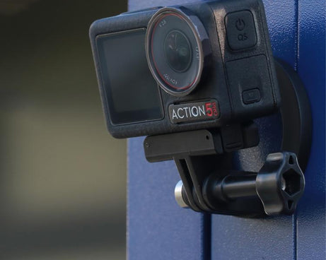 1/4 inch Screw Adjustable ABS Action Camera Tripod Adapter