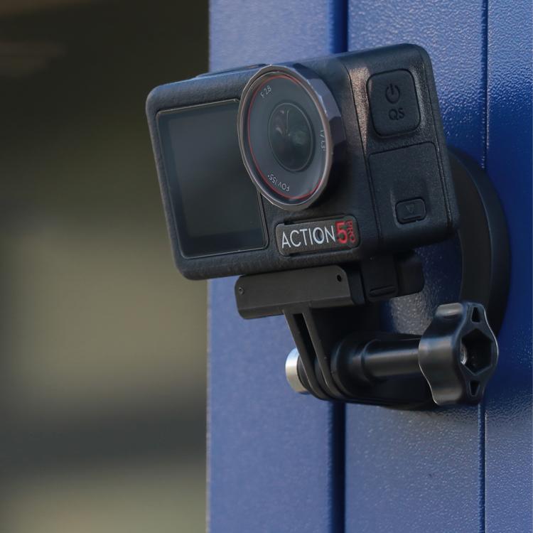 1/4 inch Screw Adjustable ABS Action Camera Tripod Adapter