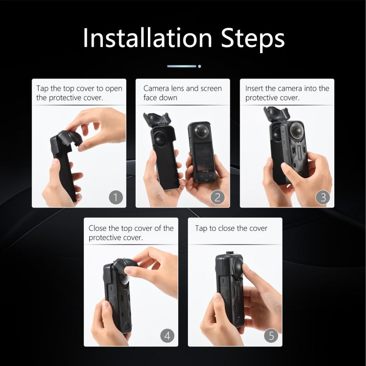 For Insta360 X4 Screen Lens Protective Cover