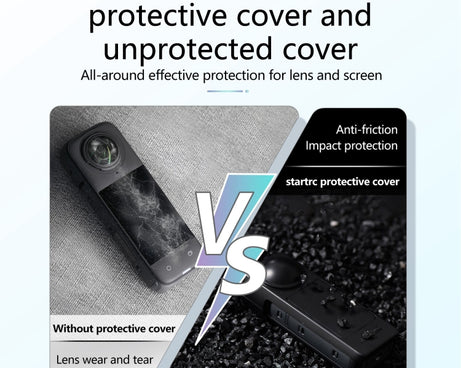 For Insta360 X4 Screen Lens Protective Cover