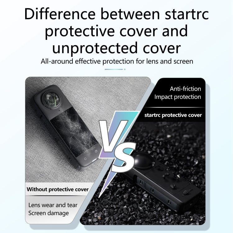 For Insta360 X4 Screen Lens Protective Cover