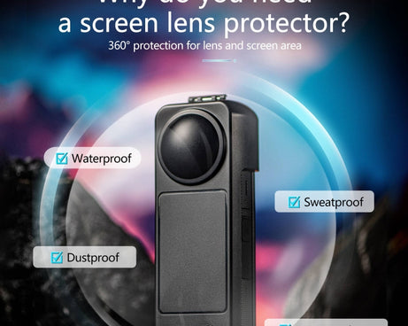 For Insta360 X4 Screen Lens Protective Cover