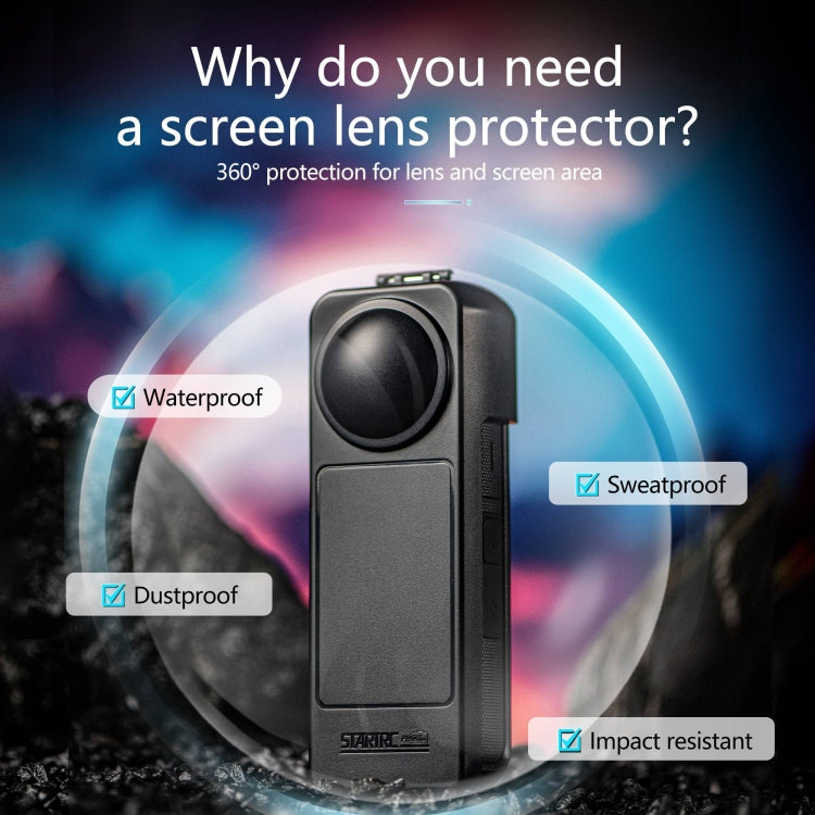 For Insta360 X4 Screen Lens Protective Cover