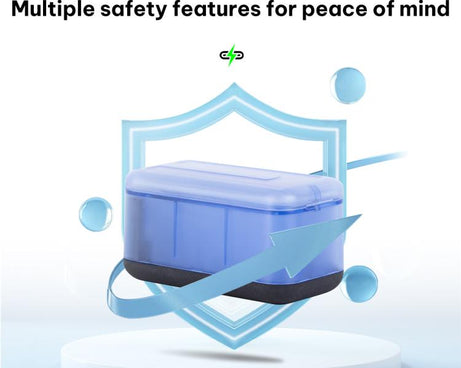 For Insta360 X4 Air Dual-Channel Battery Charger Storage Box Charging Hub With LED Indicators, For Insta360 X4 Air (Transparent)