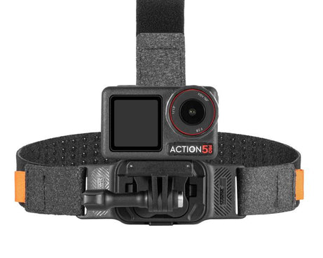 STARTRC Adjustable Head Strap Magnetic Eco-friendly Vlog POV Mount Belt for GoPro, Insta360, DJI Osmo Action and Other Action Cameras, Magnetic Vlog POV Mount Belt