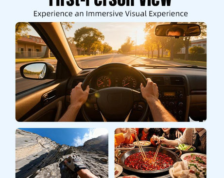 STARTRC Adjustable Head Strap Magnetic Eco-friendly Vlog POV Mount Belt for GoPro, Insta360, DJI Osmo Action and Other Action Cameras, Magnetic Vlog POV Mount Belt