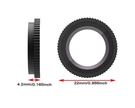 For Insta360 GO Ultra Aluminum Alloy HD Glass Lens Protector