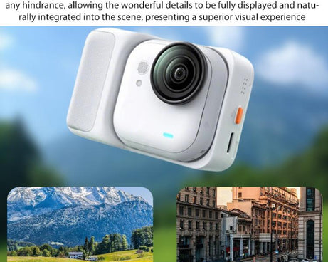 For Insta360 GO Ultra Aluminum Alloy HD Glass Lens Protector