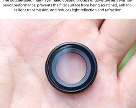 For Insta360 GO Ultra Aluminum Alloy HD Glass Lens Protector