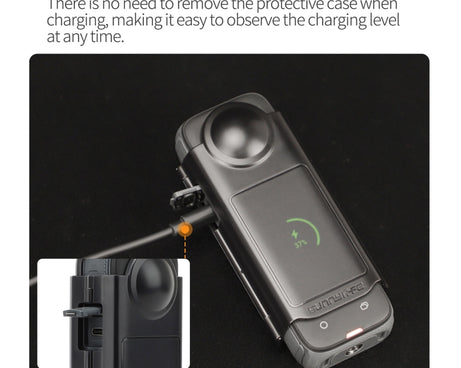 For Insta360 X4 Sunnylife Integrated Lens Screen Protective Cover, Lens Screen Protective Cover