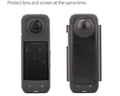 For Insta360 X4 Sunnylife Integrated Lens Screen Protective Cover, Lens Screen Protective Cover
