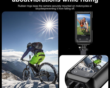 For Insta360 X4 Aluminum Alloy Metal Protective Cage Housing Frame