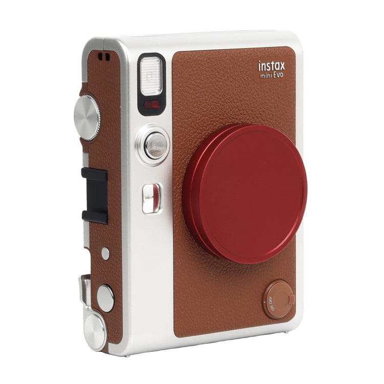 For FUJIFILM Instax mini EVO Camera Lens Cap Aluminum Alloy Protective Cover