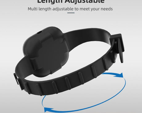 For Insta360 GO Ultra Sunnylife Expansion Band Strap Silicone Protective Cover Wristband Backpack Bicycle Stripe Cat Collar