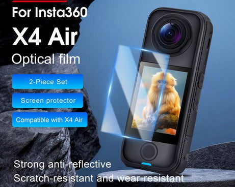 For Insta360 X4 Air STARTRC 2pcs HD Tempered Glass Film