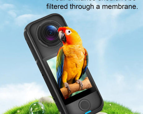 For Insta360 X4 Air STARTRC 2pcs HD Tempered Glass Film