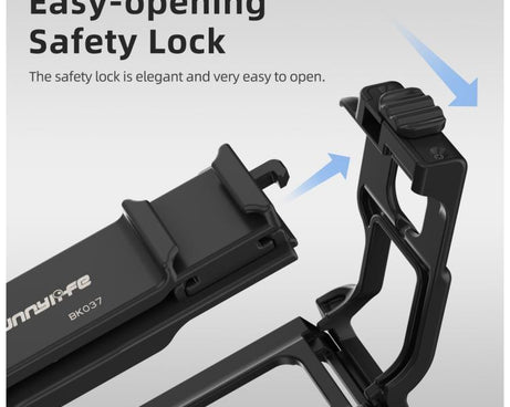 Sunnylife Street Photography Handle Ergonomic Hand Grip Quick Release Shutter Handle for Insta360 Ace Pro 2 / 1