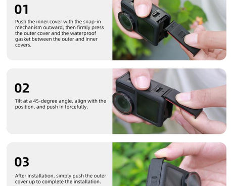 For DJI Osmo Action 5 Pro Battery Side Cover, For DJI Osmo Action 5 Pro