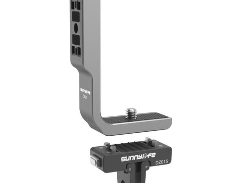 For Insta360 X5 / X4 Sunnylife L-Type Vertical-Horizontal Magnetic Mount with DZ015 Magnetic Adapter Quick Release Mount Adapter Stand