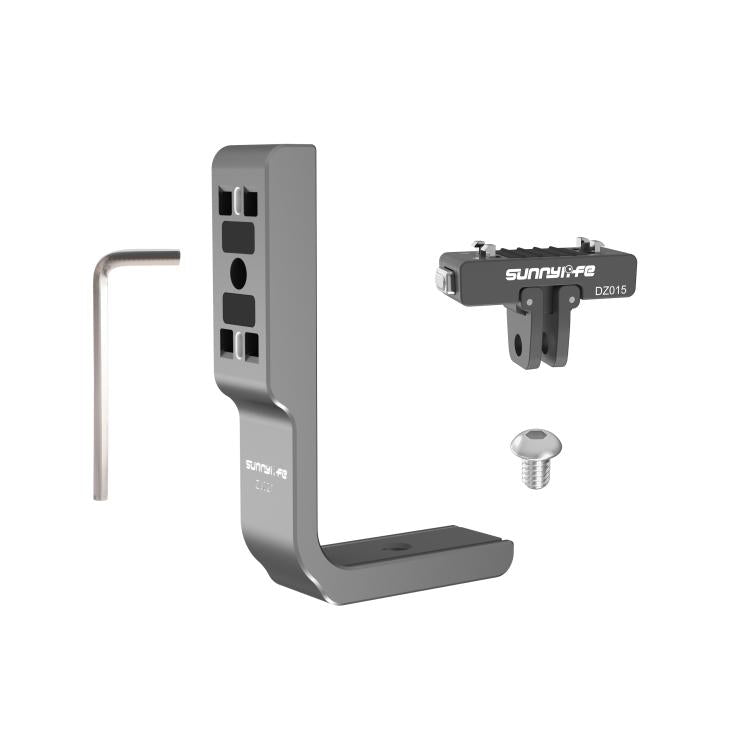 For Insta360 X5 / X4 Sunnylife L-Type Vertical-Horizontal Magnetic Mount with DZ015 Magnetic Adapter Quick Release Mount Adapter Stand