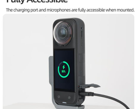 For Insta360 X5 / X4 Sunnylife L-Type Vertical-Horizontal Magnetic Mount with DZ015 Magnetic Adapter Quick Release Mount Adapter Stand