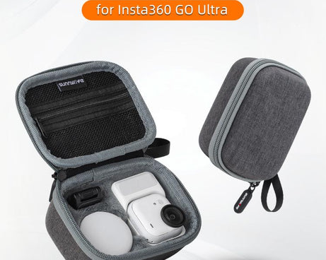 For Insta360 GO Ultra Sunnylife Standard Portable Protective Box Storage Bag, For Insta360 GO Ultra