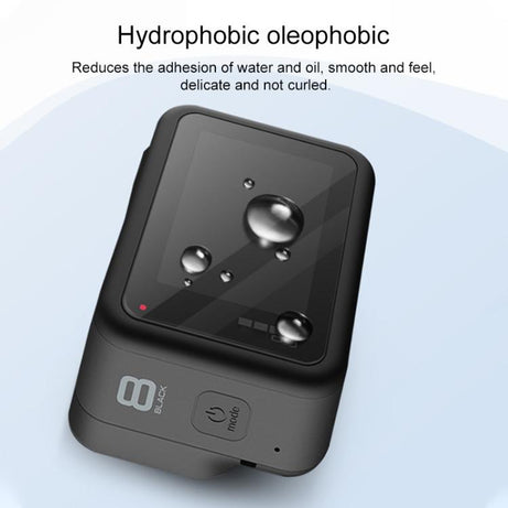 For GoPro HERO8 Black Camera Lens HD Protective Film + LCD Display HD Screen Protector
