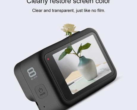 For GoPro HERO8 Black Camera Lens HD Protective Film + LCD Display HD Screen Protector