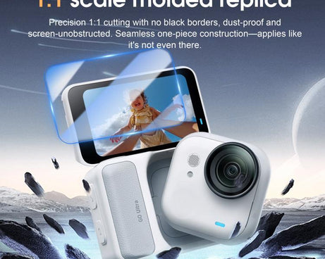 For Insta360 GO Ultra 2pcs STARTRC Screen Tempered Gass Film, STARTRC