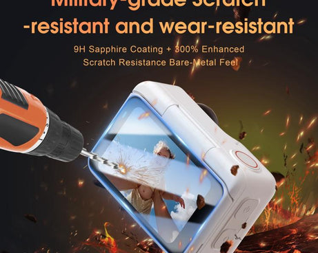 For Insta360 GO Ultra 2pcs STARTRC Screen Tempered Gass Film, STARTRC
