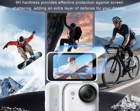 For Insta360 GO Ultra 2pcs STARTRC Screen Tempered Gass Film, STARTRC