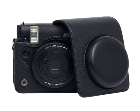 For Fujifilm Instax mini 99 Full Body Camera PU Leather Case Bag with Strap
