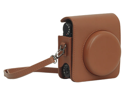 For Fujifilm Instax mini 99 Full Body Camera PU Leather Case Bag with Strap