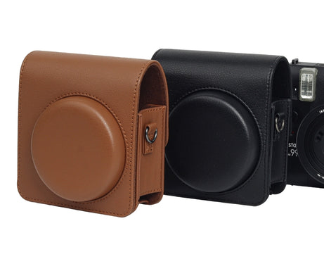For Fujifilm Instax mini 99 Full Body Camera PU Leather Case Bag with Strap
