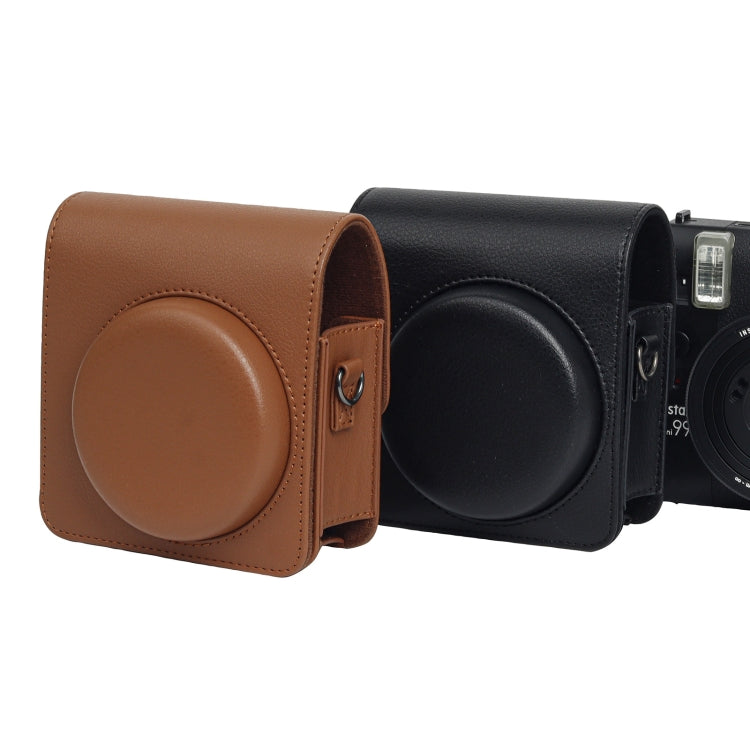 For Fujifilm Instax mini 99 Full Body Camera PU Leather Case Bag with Strap