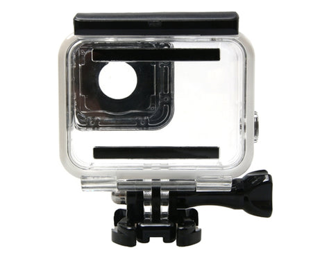 For GoPro HERO6 /5 Waterproof Housing Protective Case + Hollow Back Cover with Buckle Basic Mount & Screw, Waterproof Housing