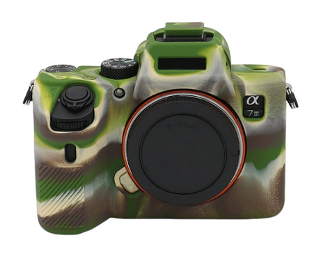 For Sony A7 III / ILCE-7M3 / A7R III Soft Silicone Protective Case, For Sony A7 III / ILCE-7M3 / A7R III