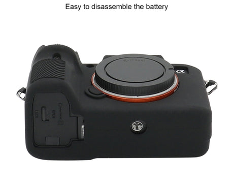 For Sony A7 III / ILCE-7M3 / A7R III Soft Silicone Protective Case, For Sony A7 III / ILCE-7M3 / A7R III