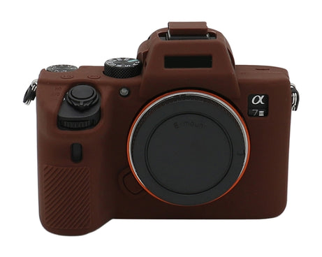 For Sony A7 III / ILCE-7M3 / A7R III Soft Silicone Protective Case, For Sony A7 III / ILCE-7M3 / A7R III