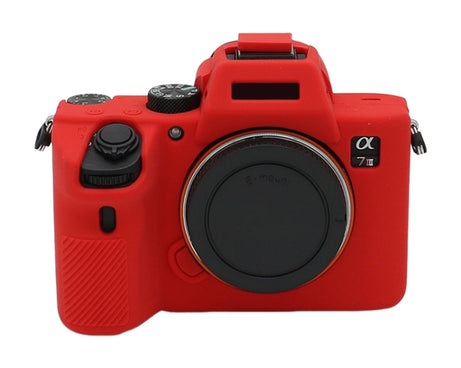 For Sony A7 III / ILCE-7M3 / A7R III Soft Silicone Protective Case, For Sony A7 III / ILCE-7M3 / A7R III