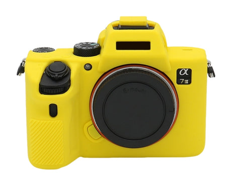 For Sony A7 III / ILCE-7M3 / A7R III Soft Silicone Protective Case, For Sony A7 III / ILCE-7M3 / A7R III