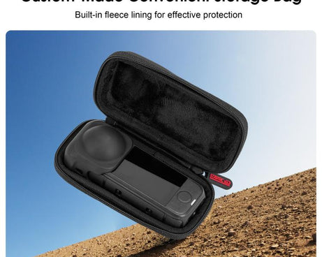 For Insta360 X4 Air STARTRC Camera PU Carry Storage Bag, For Insta360 X4 Air