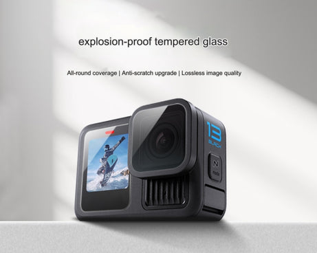 For GoPro HERO13 Black Lens and LCD Display 9H 2.5D Tempered Glass Film