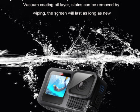 For GoPro HERO13 Black Lens and LCD Display 9H 2.5D Tempered Glass Film