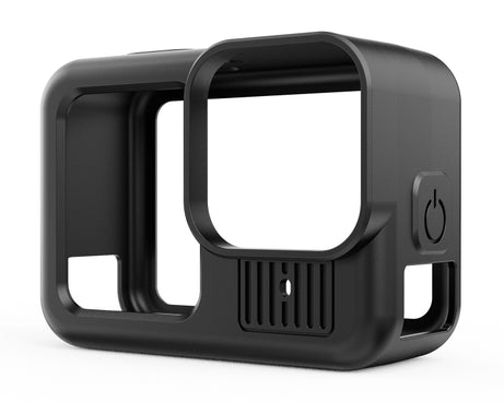 For GoPro HERO13 Black Silicone Protective Case Cover with Wrist Strap & Lens Cover, For GoPro HERO13 Black