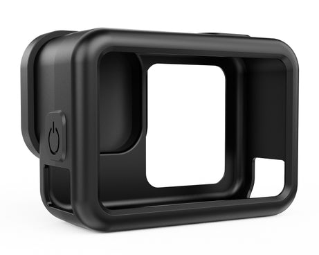 For GoPro HERO13 Black Silicone Protective Case Cover with Wrist Strap & Lens Cover, For GoPro HERO13 Black