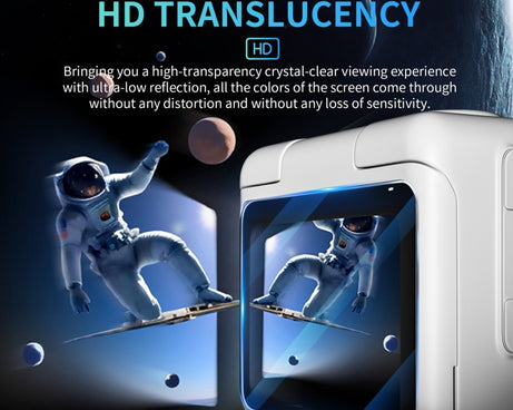 For Insta360 GO 3S STARTRC 2 in 1 2pcs Screen Tempered Glass Film and 2pcs Lens TPU Film, For Insta360 GO 3S