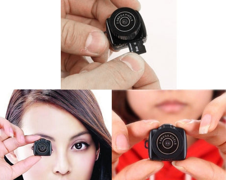 Y2000 HD Outdoor Sports Ultra-Mini DV Pocket Digital Video Recorder Camera Camcorder, Support Max 32GB Micro SD / TF Card(Black), Y2000